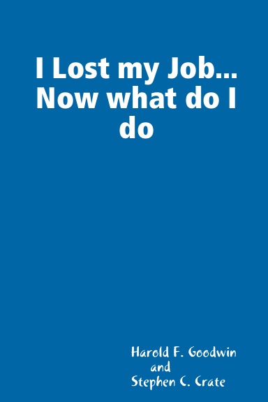 I Lost my Job... Now what do I do