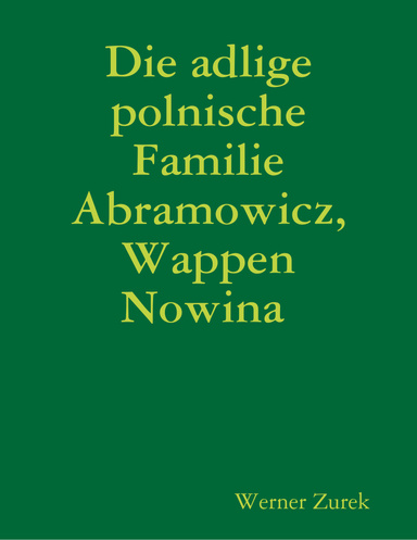 Die adlige polnische Familie Abramowicz, Wappen Nowina