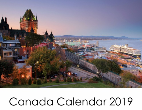 Canada Top Sights Calendar