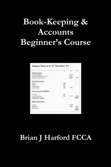 Book-Keeping & Accounts Beginner’s Course