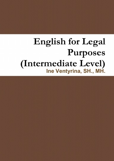 English for Legal Purposes (Intermediate Level)