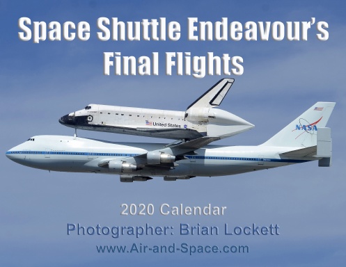 Space Shuttle Endeavour's Final Flights, 2020 calendar