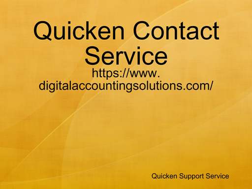 Quicken Contact Service