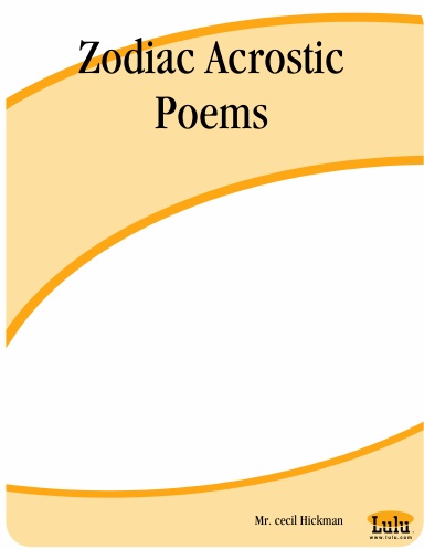 Zodiac Acrostic Poems