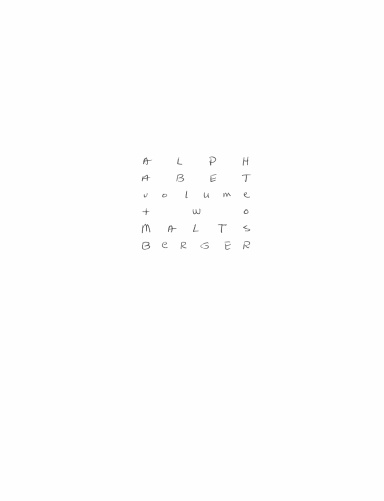 Alphabet, Volume 2