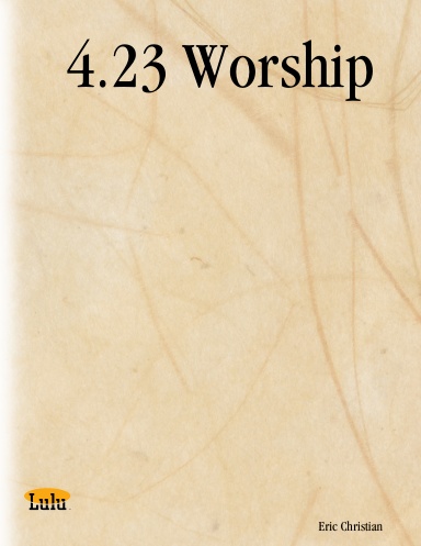 4.23 Worship