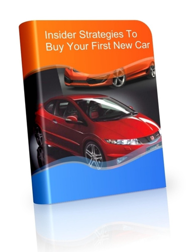Insider Strategies To Buy Your First New Car