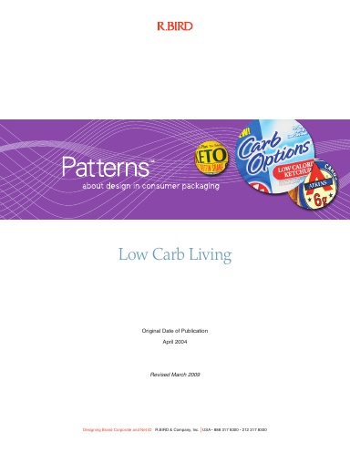 Patterns: Low Carb Living