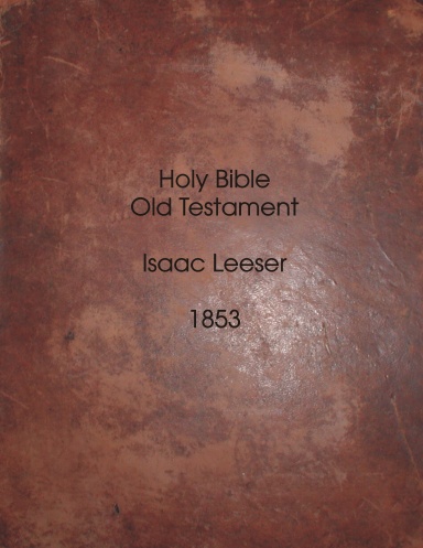 Isaac Leeser Old Testament 1853