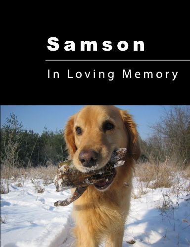 Samson: In Loving Memory (Softcover)
