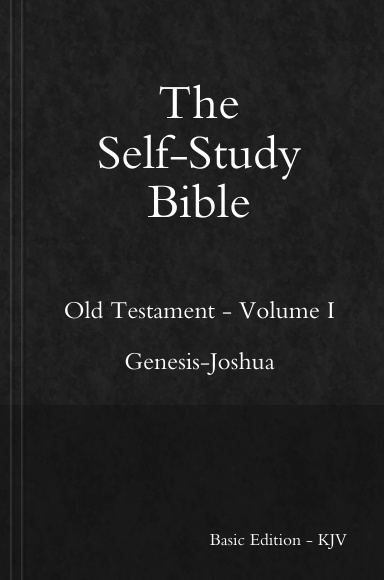 Self-Study Bible - Old Testament - Volume I - HC