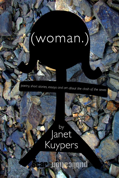 (woman.)  (with a slate cover)