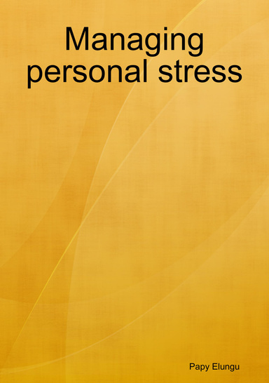Managing personal stress