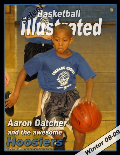 Winter 2008-09 Hoosiers - Aaron Datcher cover