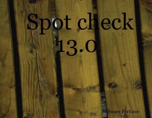 Spot check 13.0