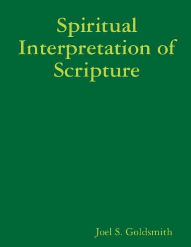 Spiritual Interpretation of Scripture