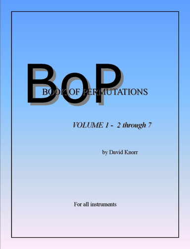 Book of Permutations, Volume 1