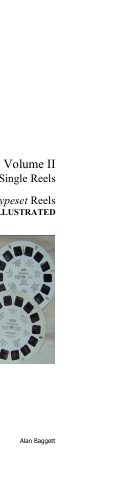 View Master Single Reels Volume II U.S. Manufactured Typeset Reels