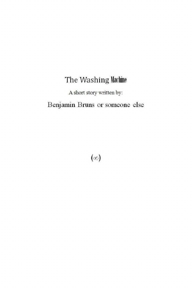 The Washing Machine