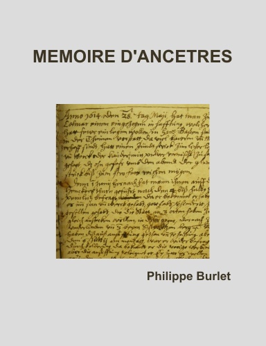 MEMOIRE D'ANCETRE