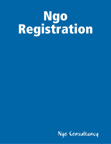 Ngo Registration