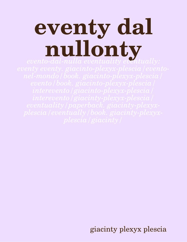 eventy dal nullonty