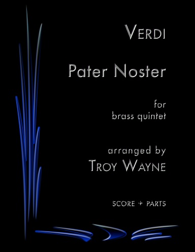 Pater Noster for brass quintet