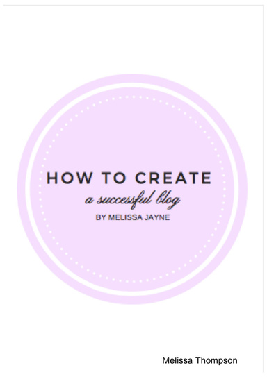 How: To: Create: A: Successful: Blog