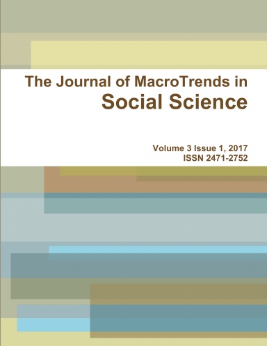 The Journal of MacroTrends in Social Science 3(1)