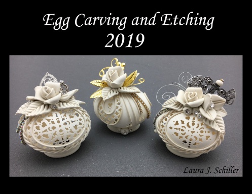 2019 Egg Carving and Etching Calendar USA Holidays
