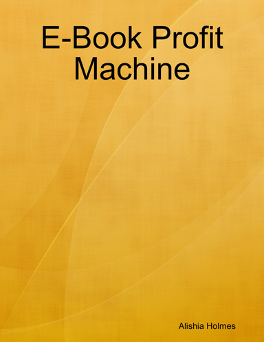 E-Book Profit Machine
