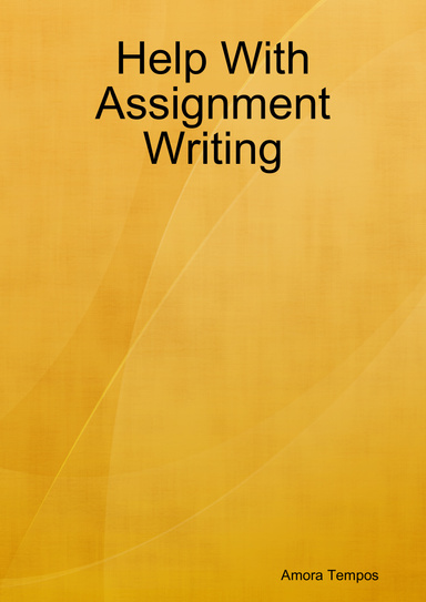 Help With Assignment Writing
