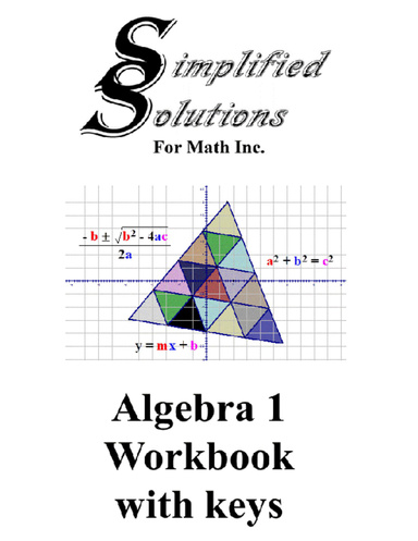eAlgebra Workbook w/Key