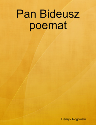 Pan Bideusz poemat