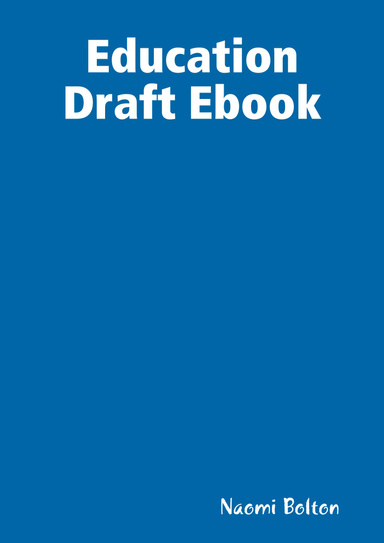 Education Draft Ebook