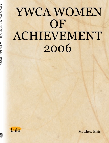 YWCA WOMEN OF ACHIEVEMENT 2006