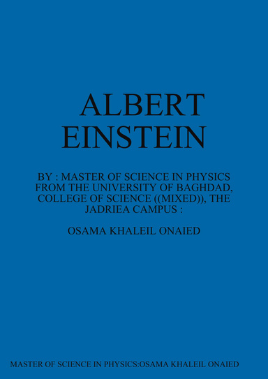 ALBERT EINSTEIN