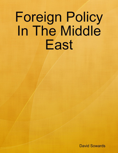 Foreign Policy In The Middle East