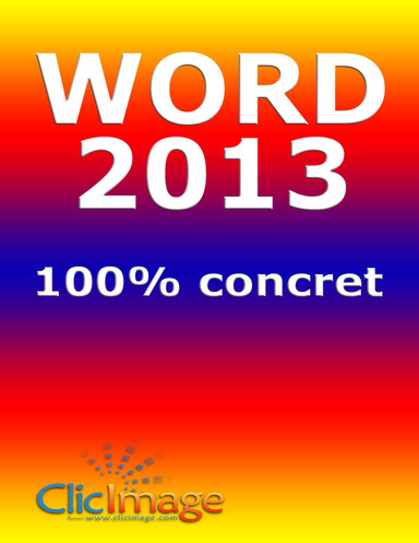 Word 2013 100% concret