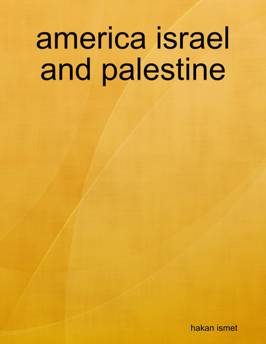 america israel and palestine
