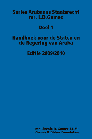 Handboek voor de Staten en Regering van Aruba 2009/2010