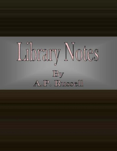 Library Notes