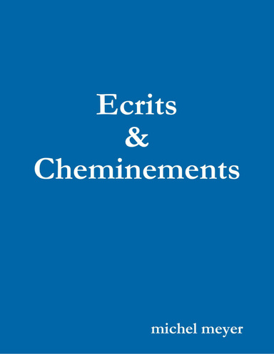Ecrits & Cheminements