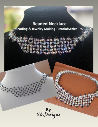 Beaded Necklace: Beading & Jewelry Making Tutorial Series T92
