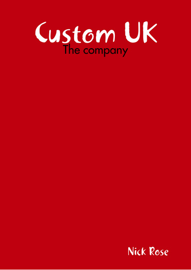 Custom UK - The company