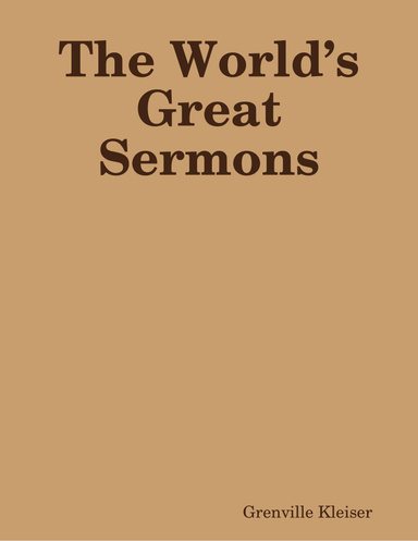The World’s Great Sermons