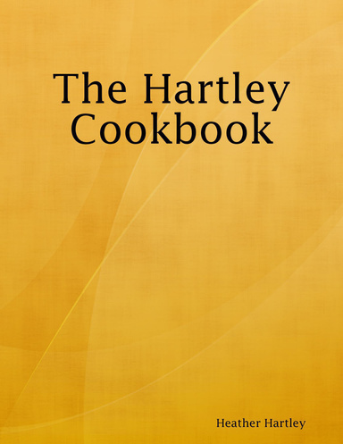 The Hartley Cookbook
