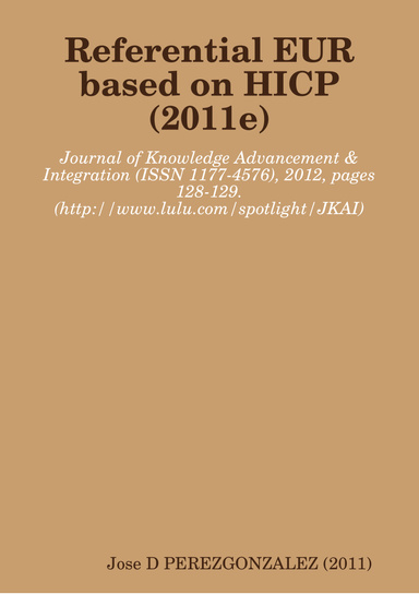 Referential EUR based on HICP 2011e