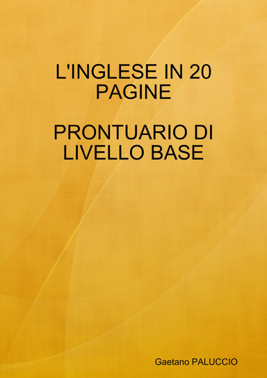 INGLESE - LIVELLO BASE