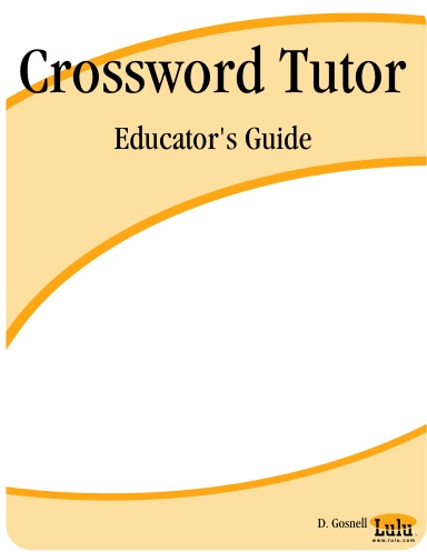 Crossword Tutor: Educator's Guide